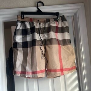 Burberry Swimming Trunks size L great condition